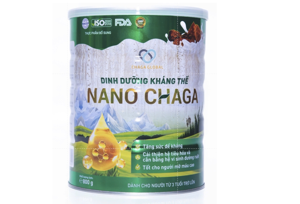 Dinh dưỡng kháng thể NANO CHAGA